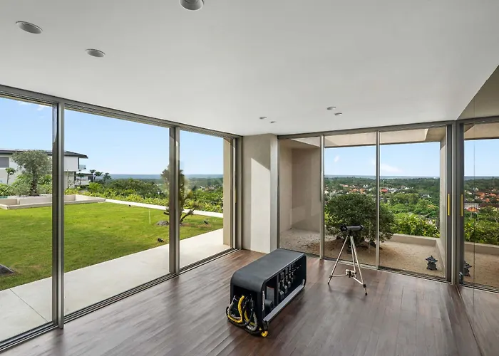 別荘 Rumah Ardjuno - 3br Quiet Luxury Hillside Retreat With Ocean & Mountain View *